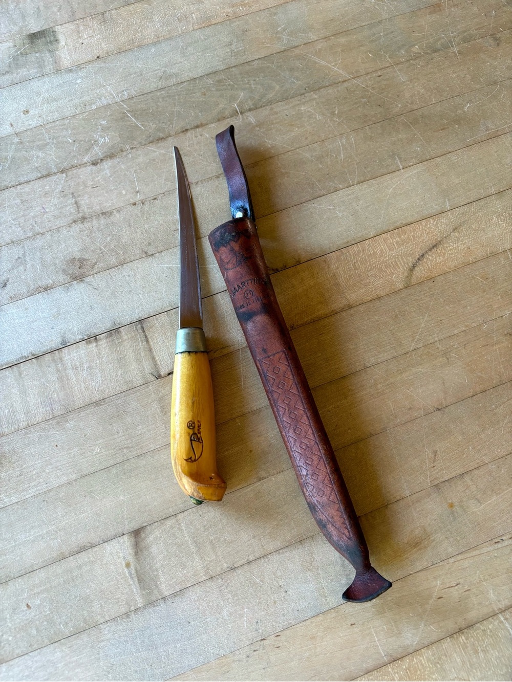 Vintage Finnish J. Marttiini Fillet Knife